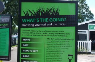 Uttoxeter Racecourse Building Signs